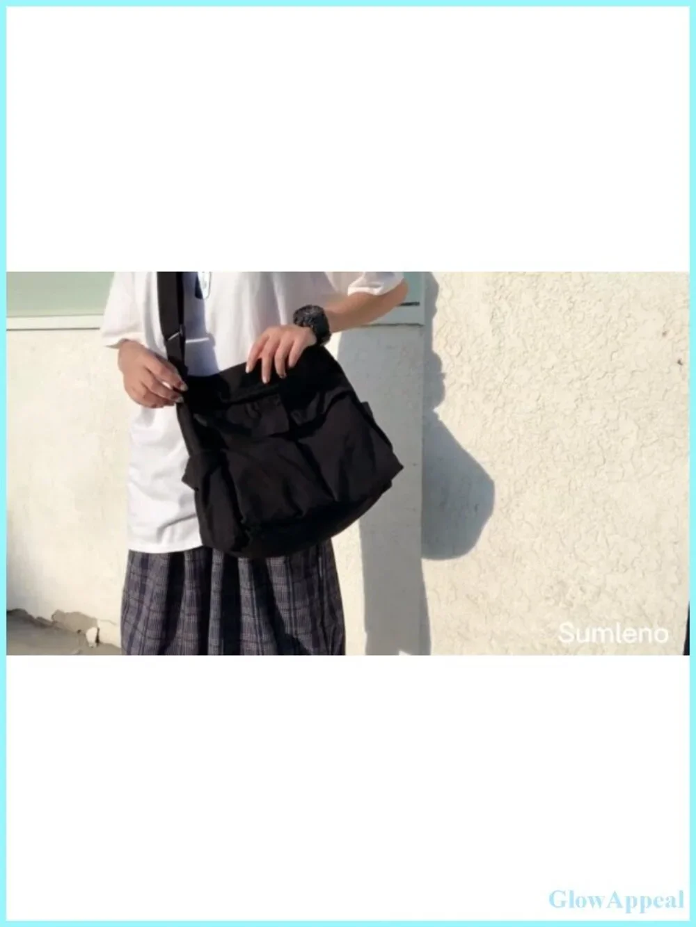 Canvas Boho Hobo Crossbody Bag Sling Tote Large Handbag